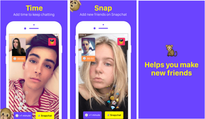 Monkey App – Get Facetime with people you don’t know on the internet